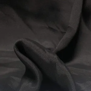 56" Black 100% Rayon 6 OZ Georgette Woven Fabric By the Yard