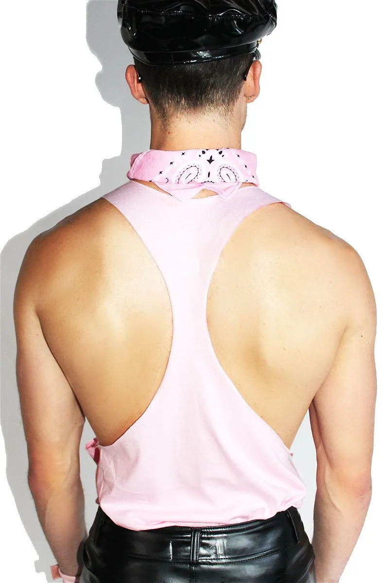 Anal Sweetheart String Tank- Pink