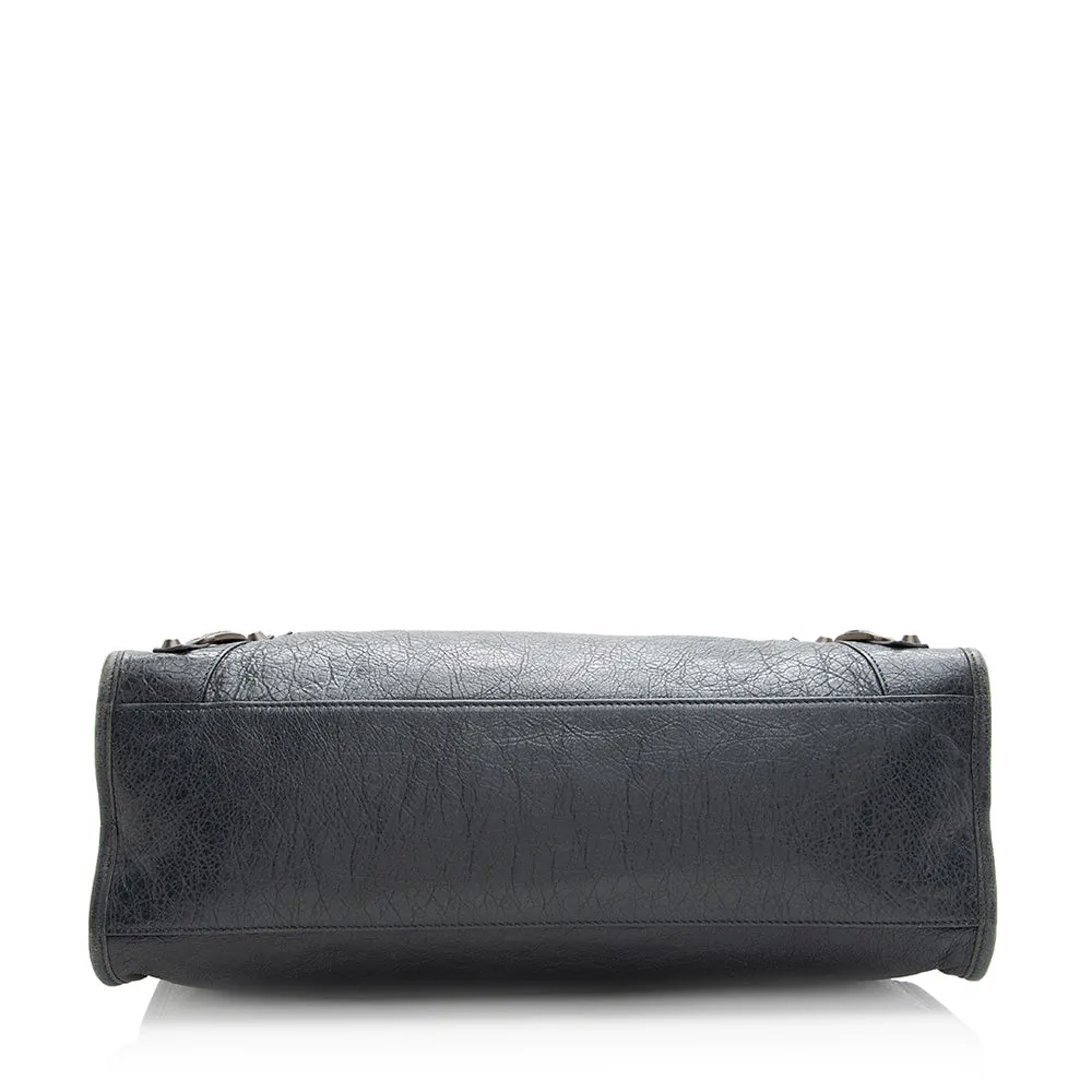 Balenciaga Agneau Classic City Satchel (SHF-20567)