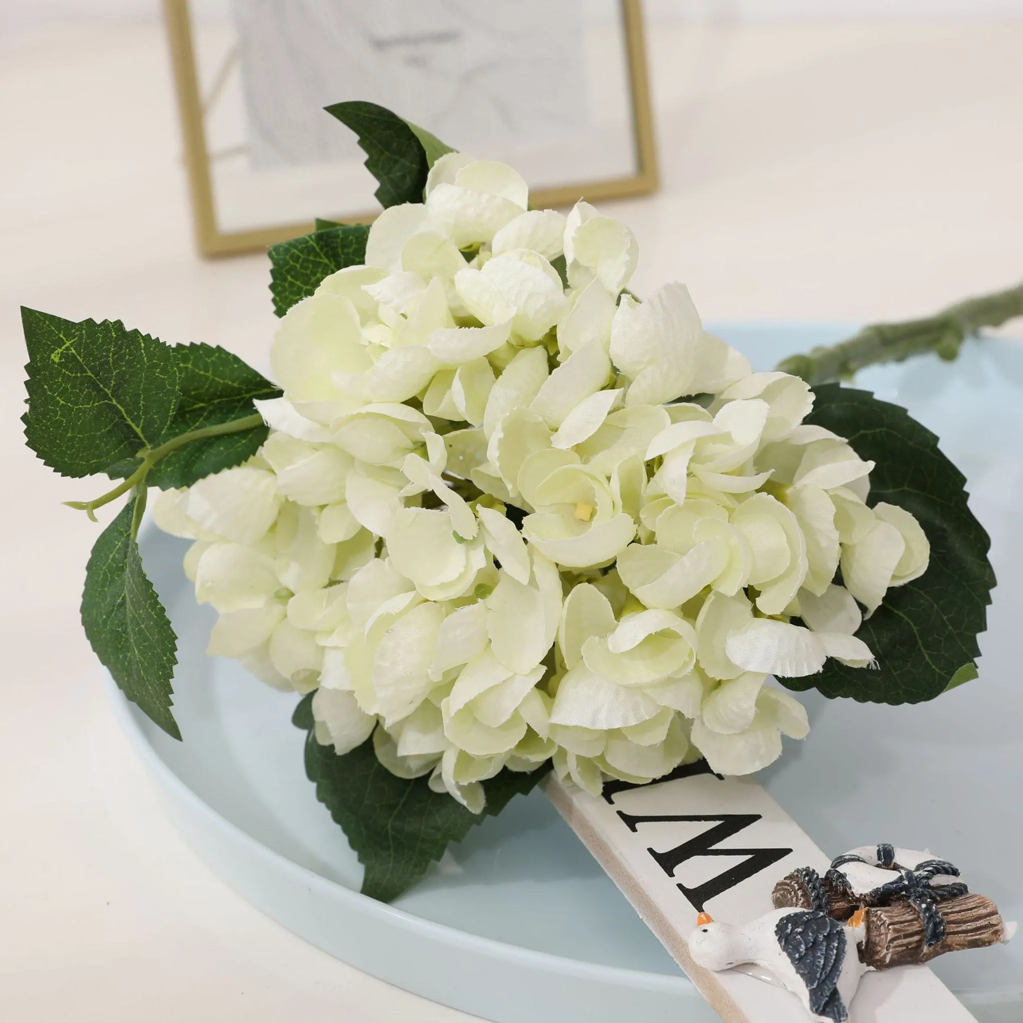 Blue Pink Purple White Silk Hydrangea Flowers