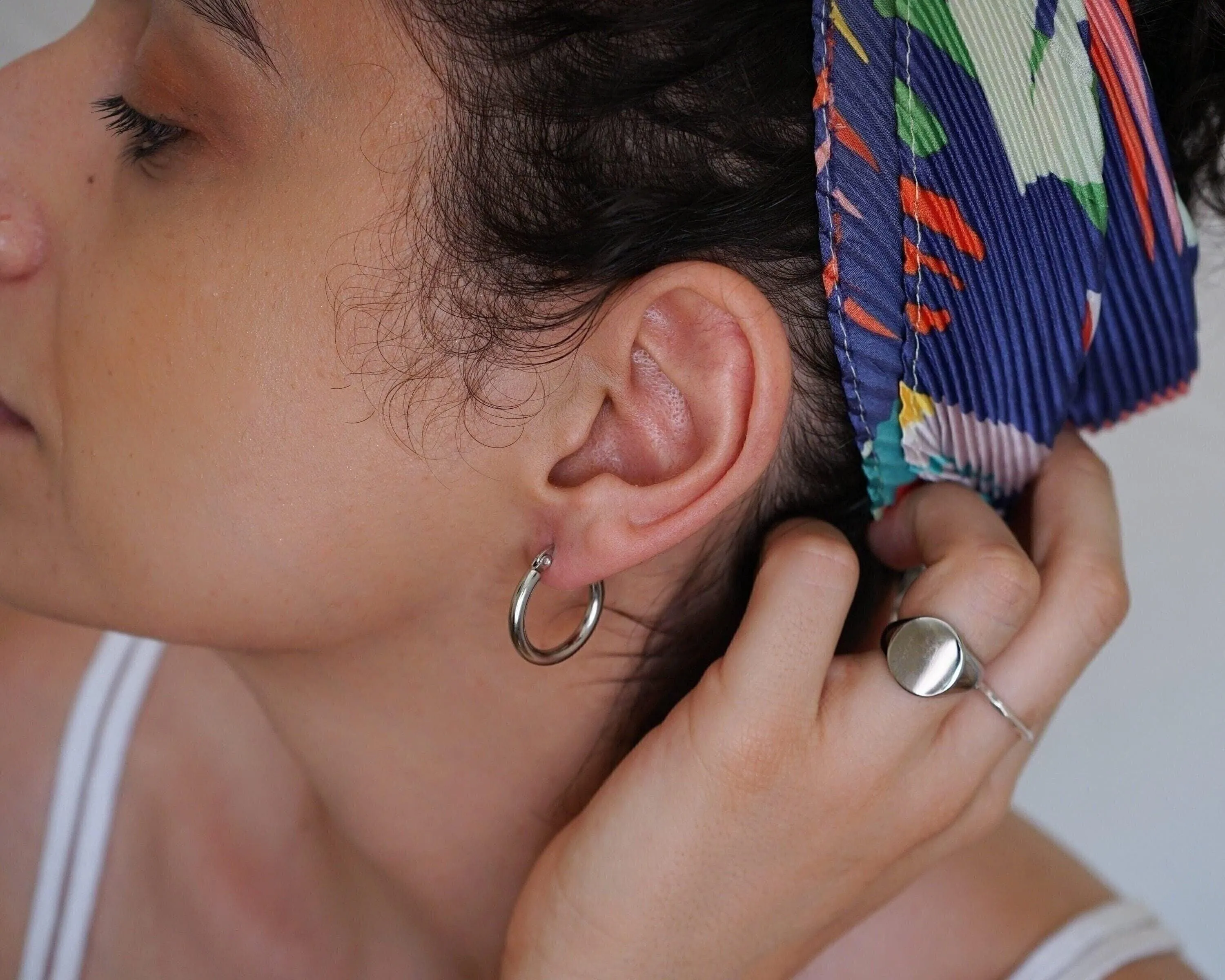 Classic Stainless Steel Hoop Earrings