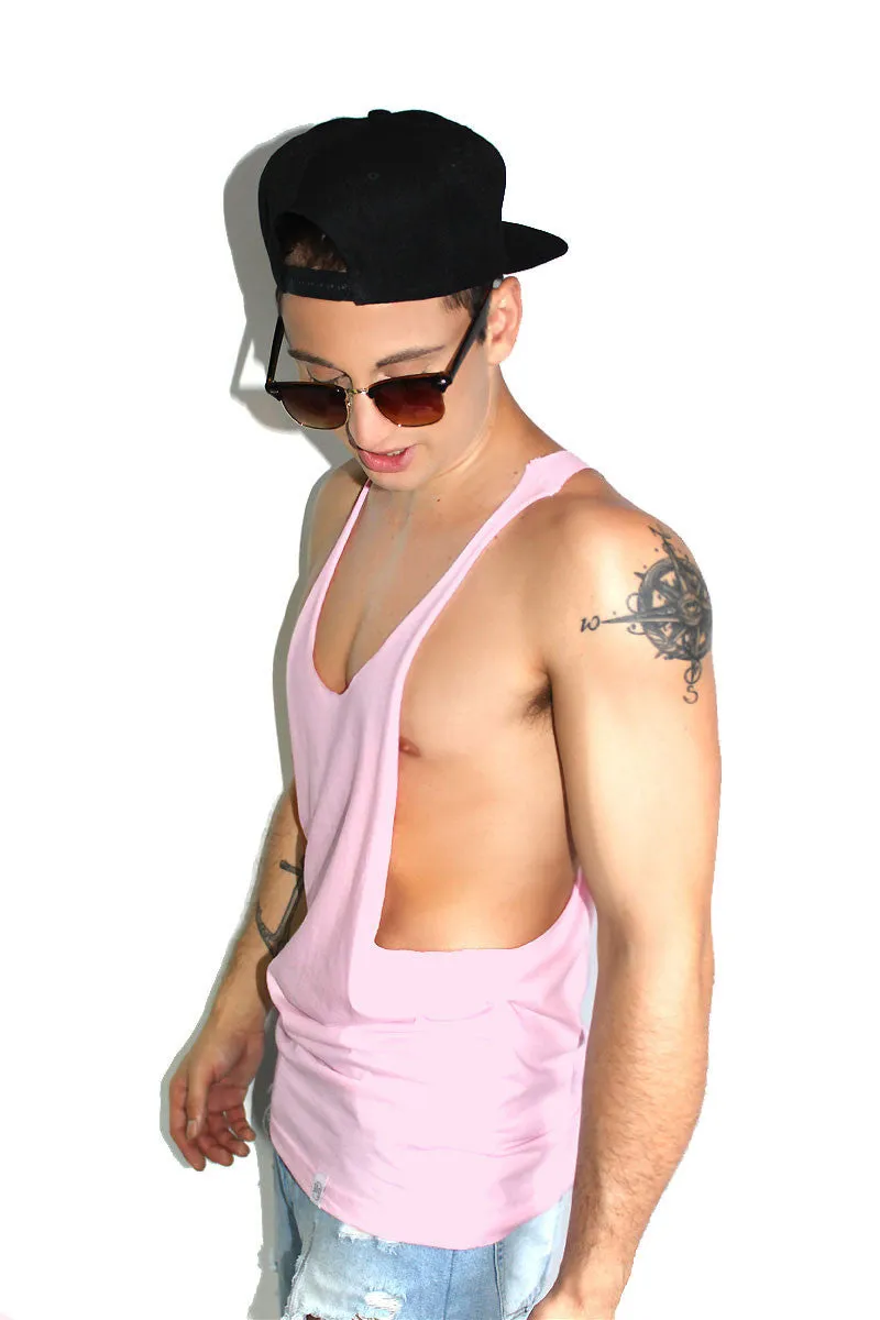 Core String Tank-Pink