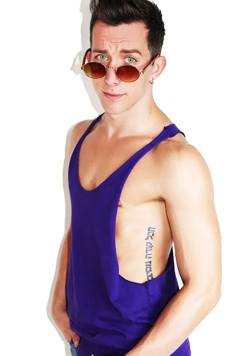 Core String Tank-Purple