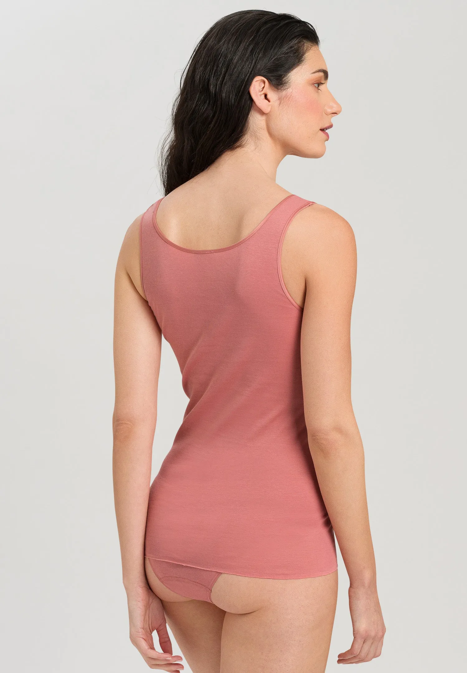Cotton Seamless Round Neck Cotton Tank Top | Sweet Pepper 71604-2408