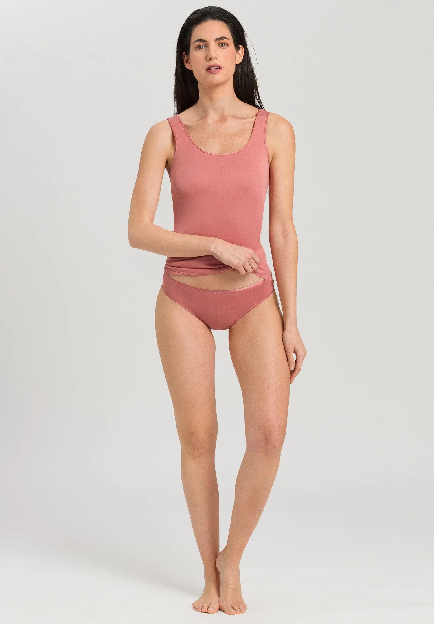 Cotton Seamless Round Neck Cotton Tank Top | Sweet Pepper 71604-2408