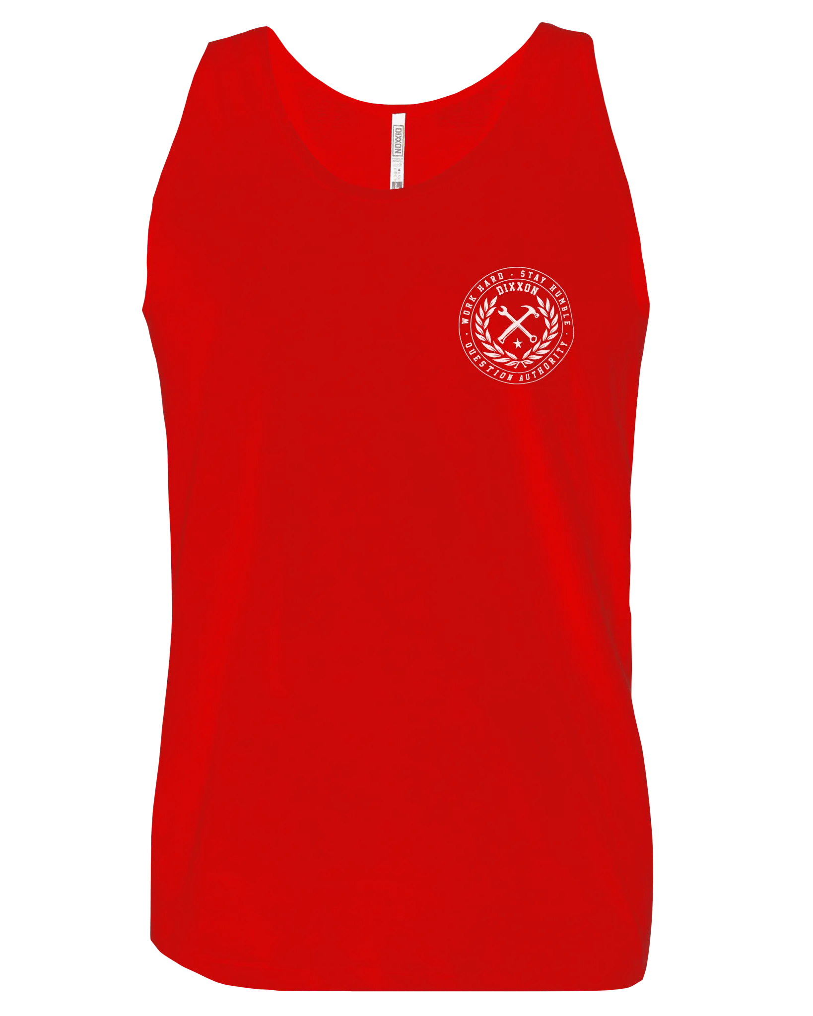 Crested Tank - Red & White