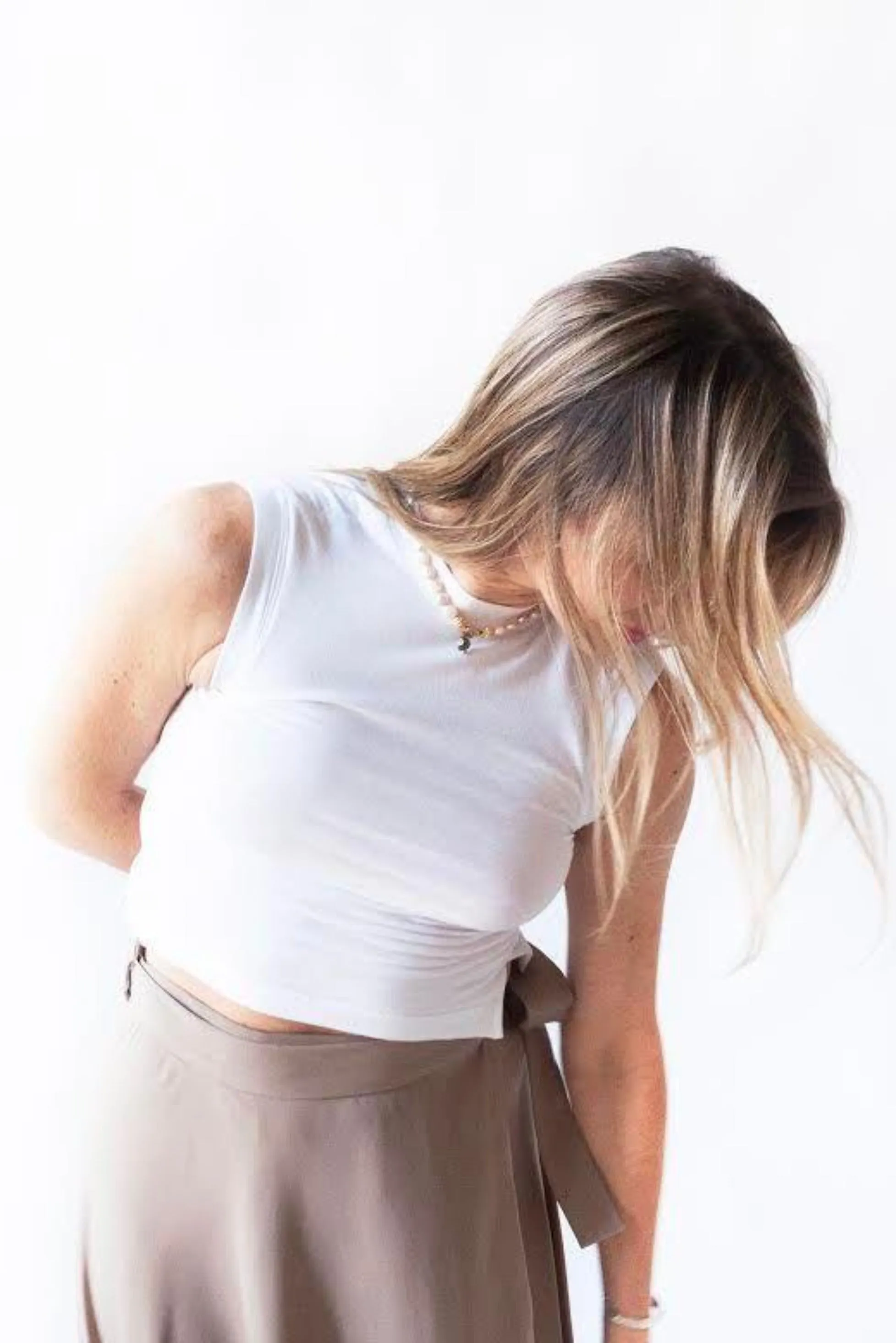 Crop Tank Closed Neck