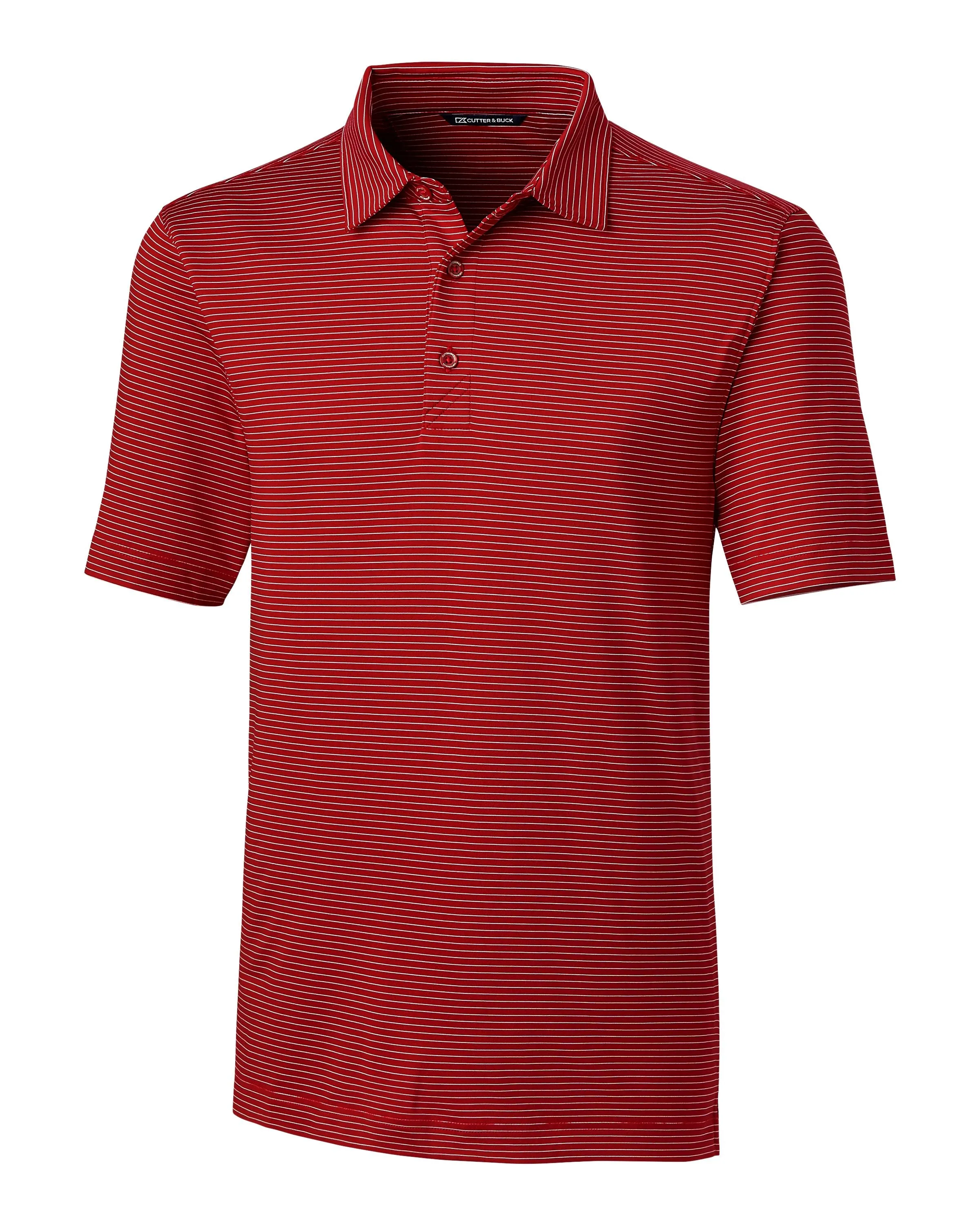 Cutter & Buck Forge Pencil Stripe Stretch Mens Big and Tall Polo