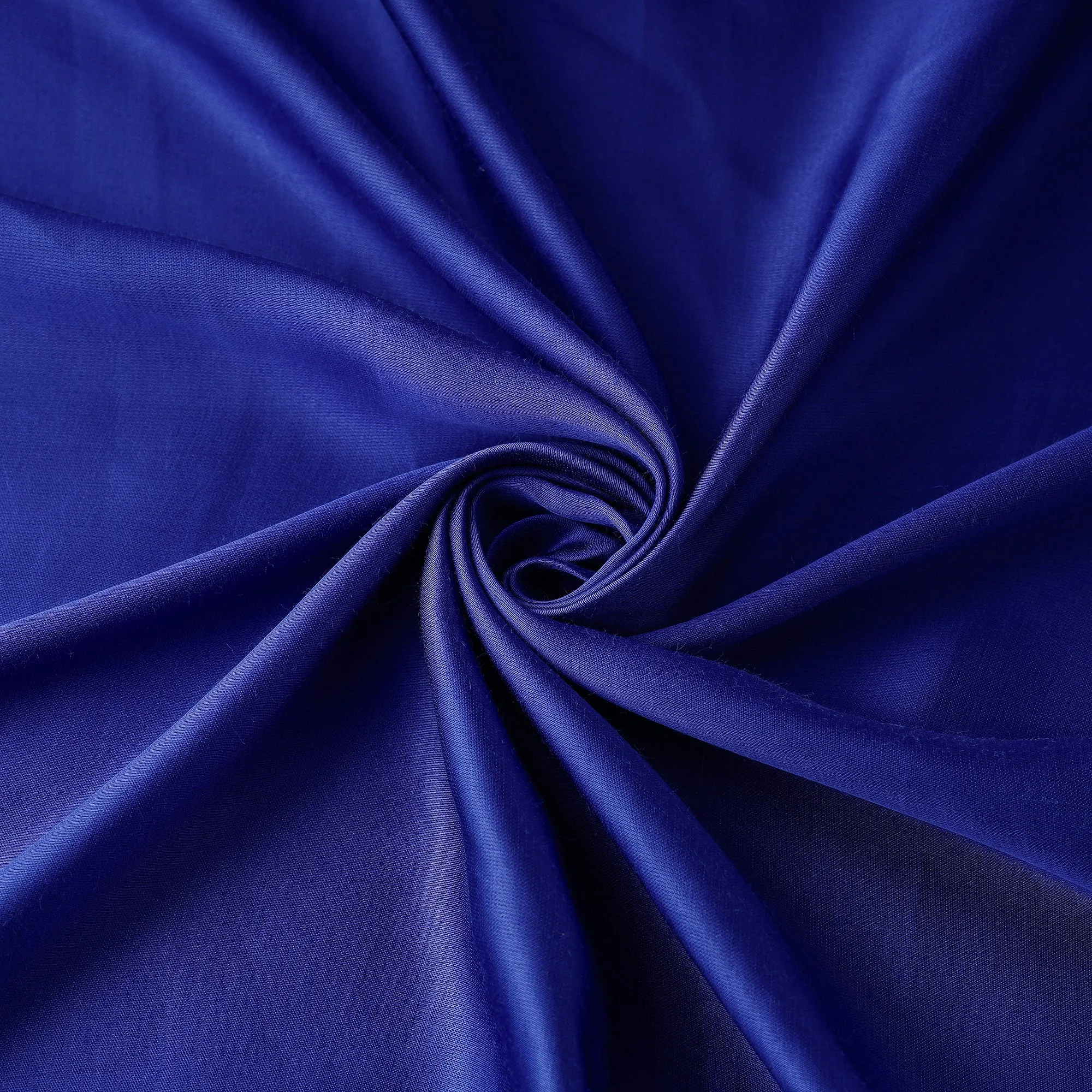 Dark Blue - Pure Modal Silk Plain Fabric 10
