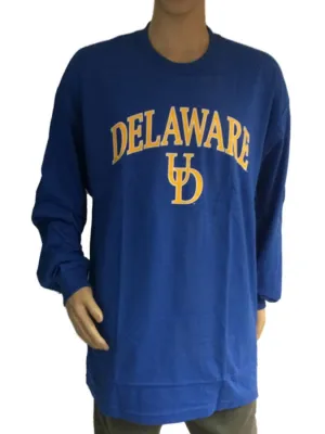 Delaware Fightin' Blue Hens The Cotton Exchange Blue Long Sleeve T-Shirt
