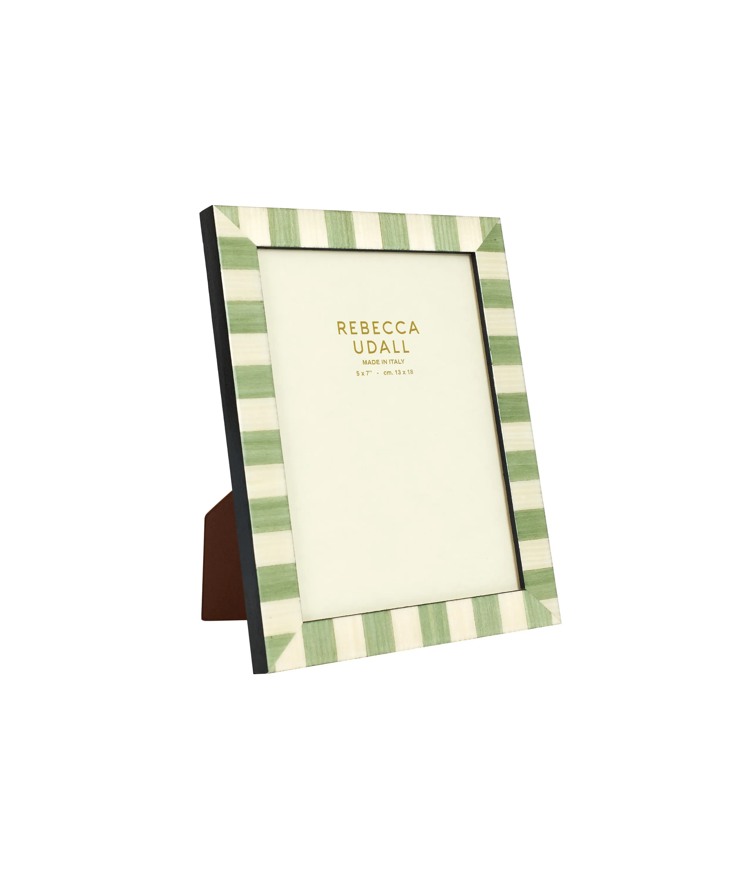 Delilah Striped Photo Frame, Pistachio