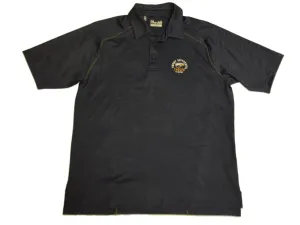 Emory Eagles Under Armour Navy HeatGear Performance Golf Polo T-Shirt (L)