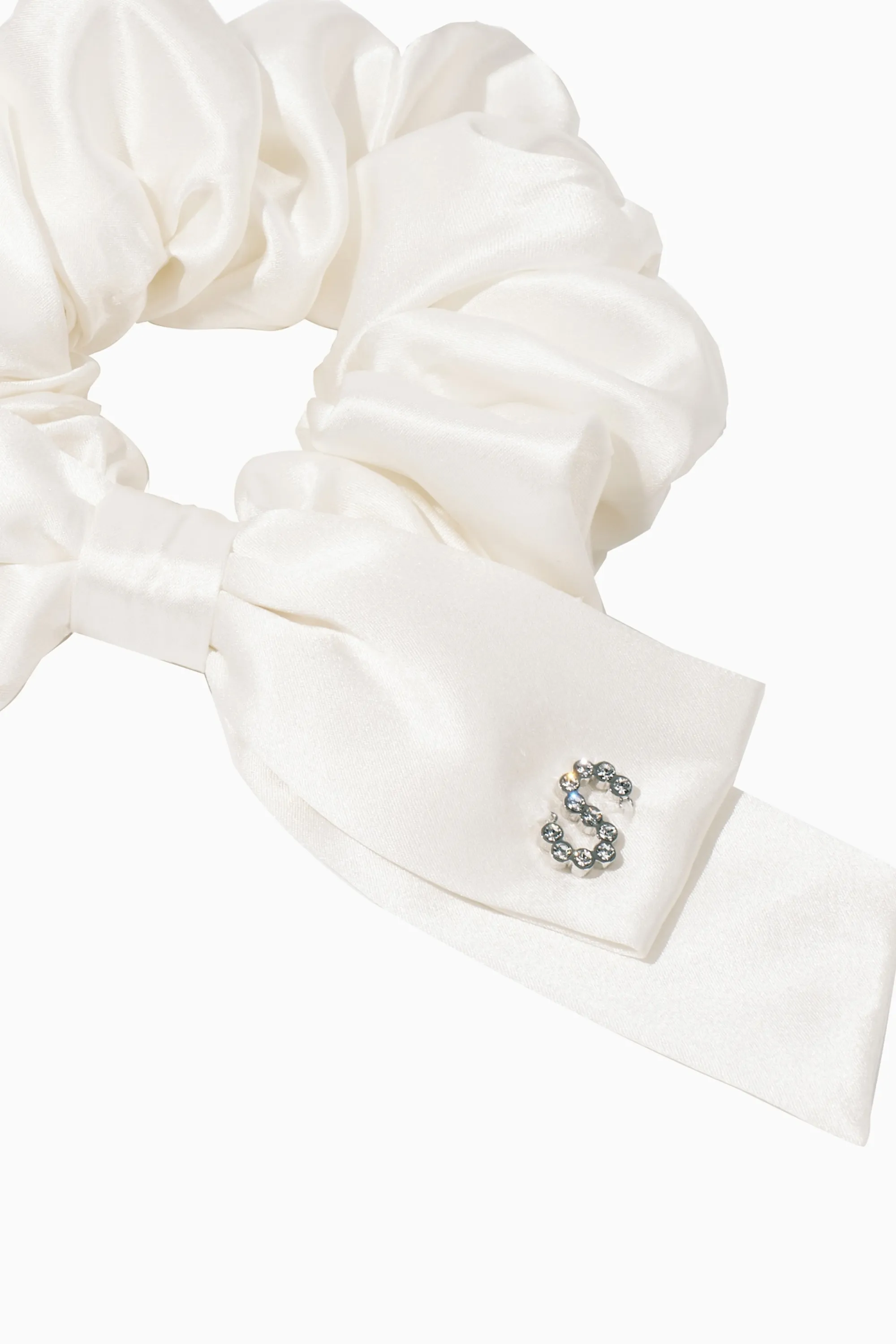 FLAME Silk Hair Tie with Bow