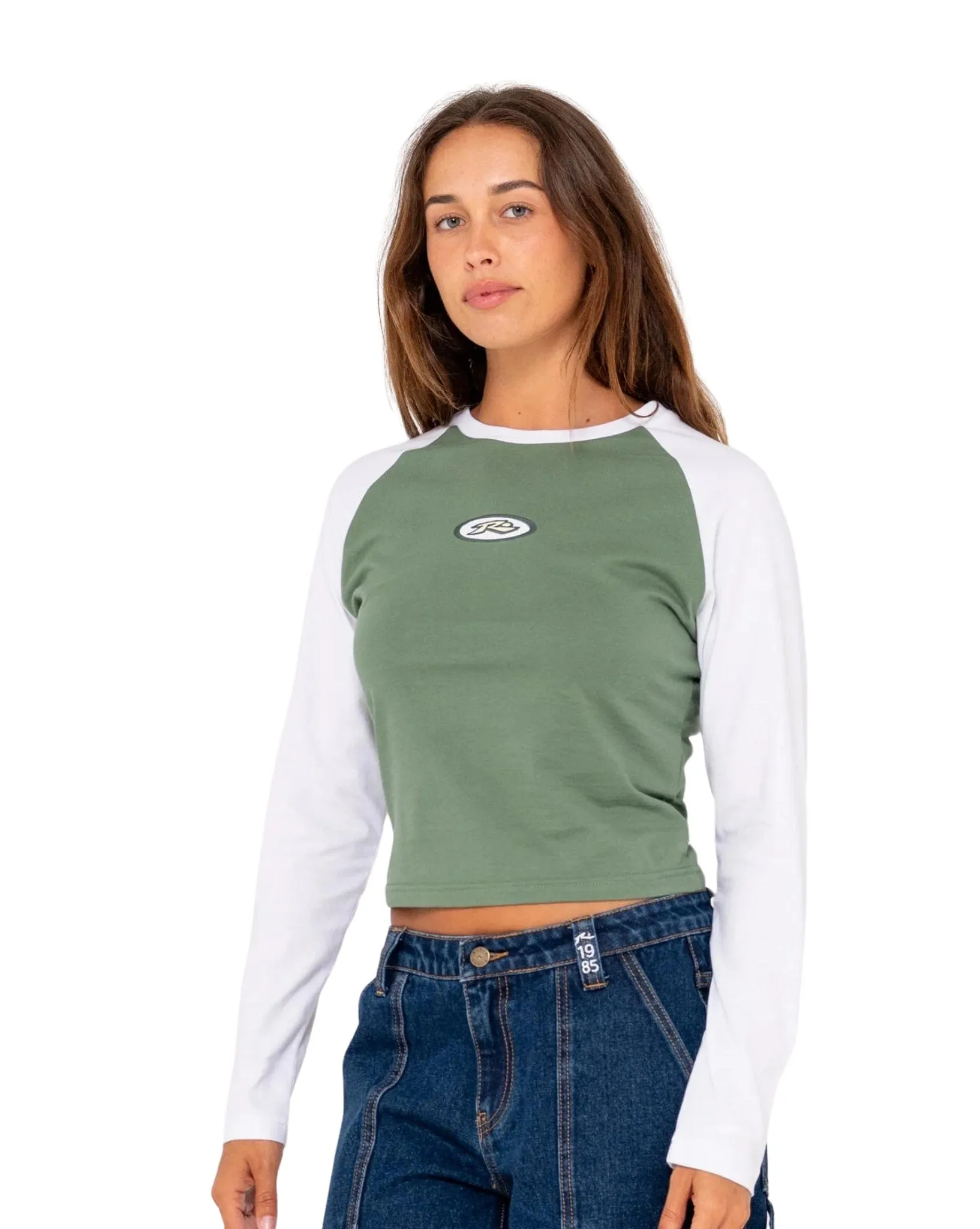 Heritage Long Sleeve Raglan Baby Tee
