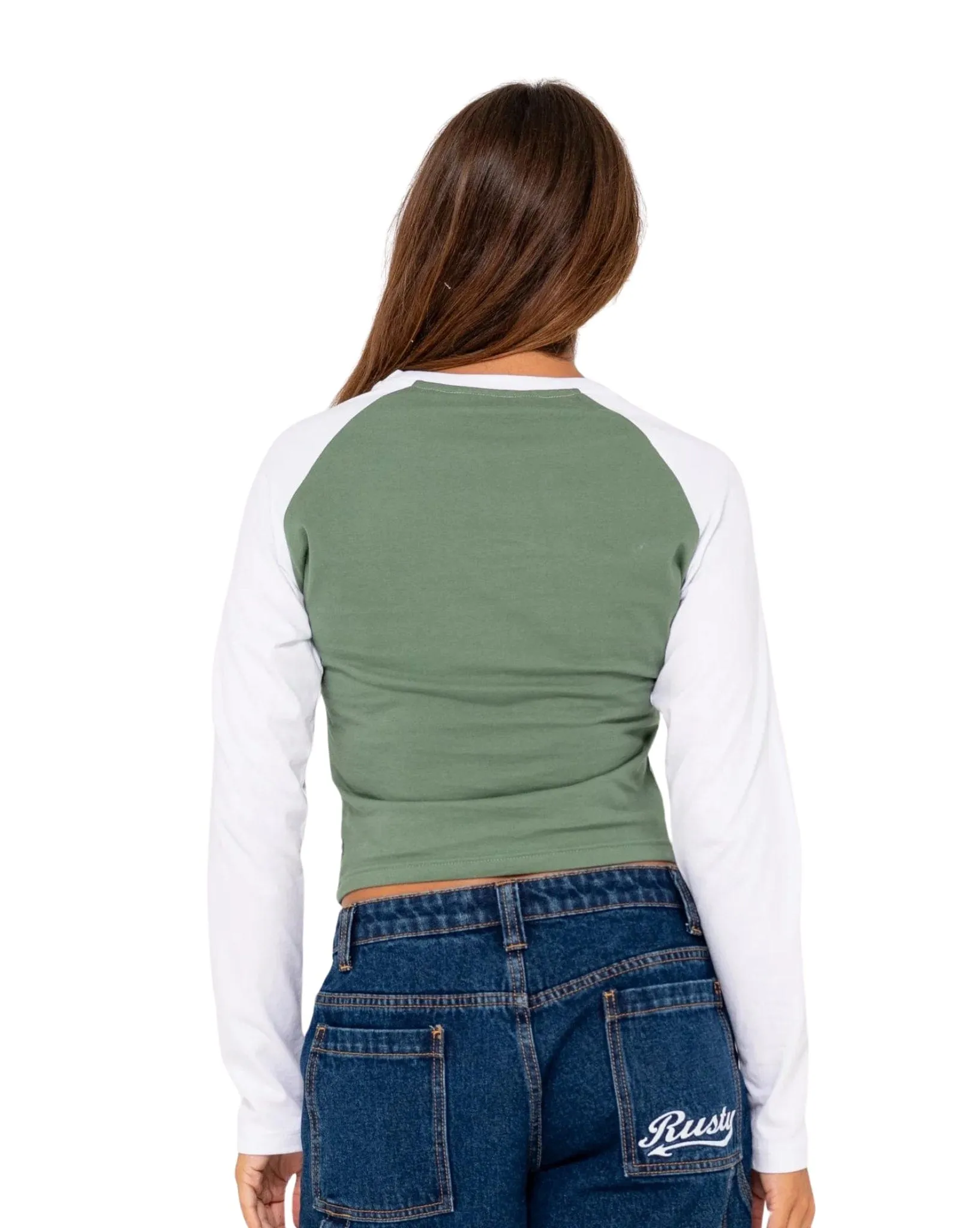 Heritage Long Sleeve Raglan Baby Tee