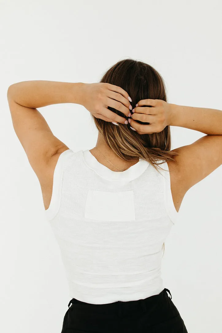 Indie Button Tank - FINAL SALE