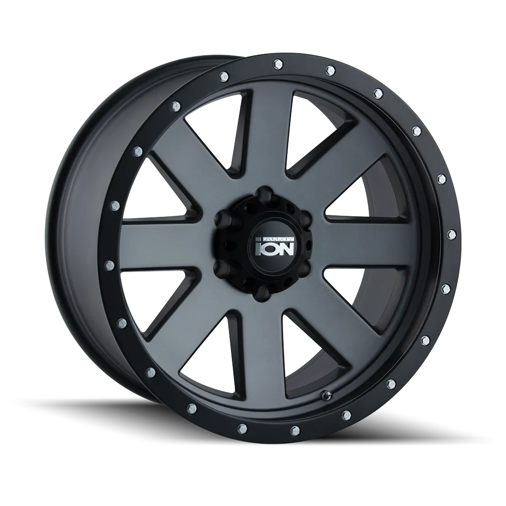 ION 134 | MATTE GUNMETAL/BLACK BEADLOCK | 6x139.7 | 20x9 | 18mm