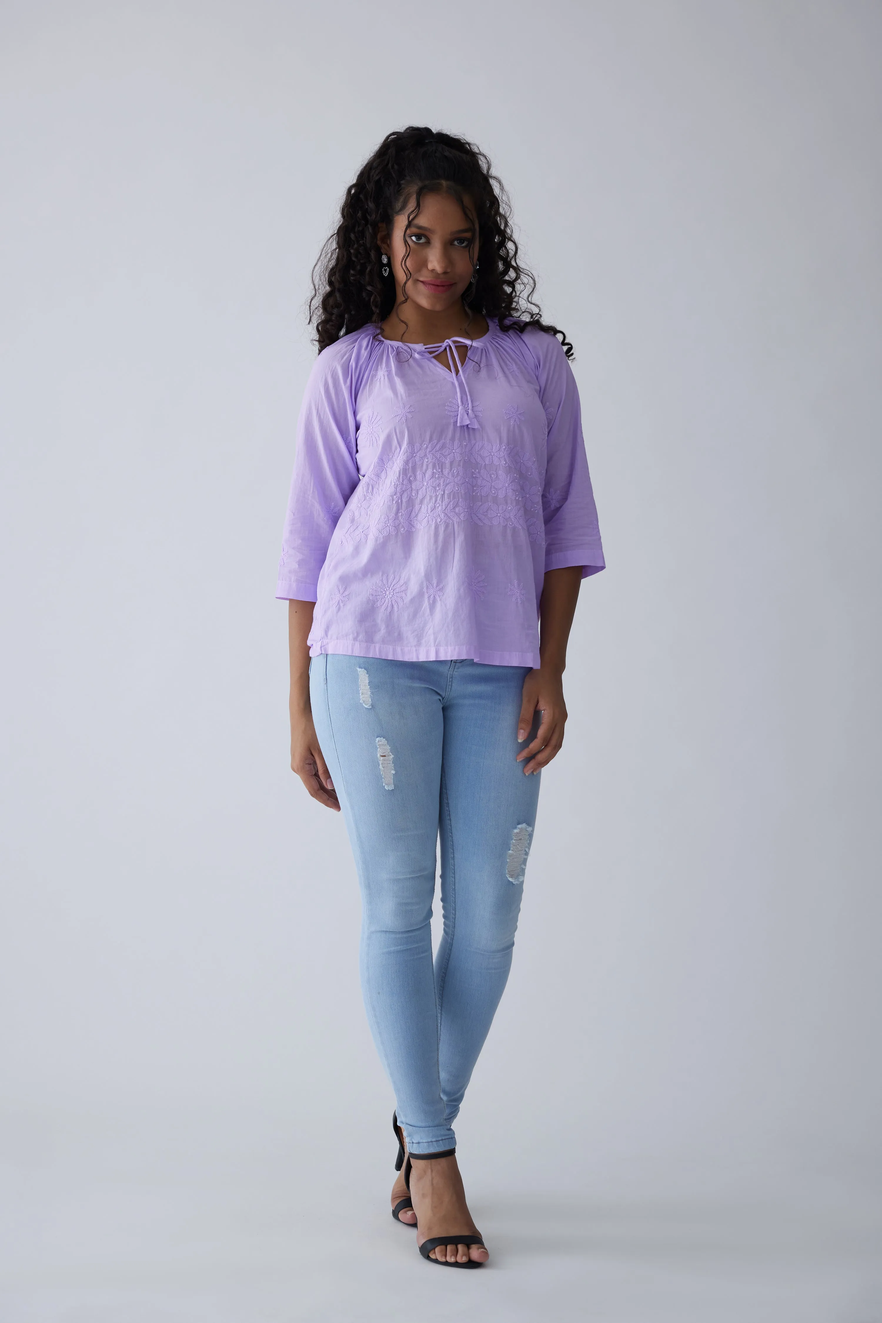 Kiara Cotton full sleeves top