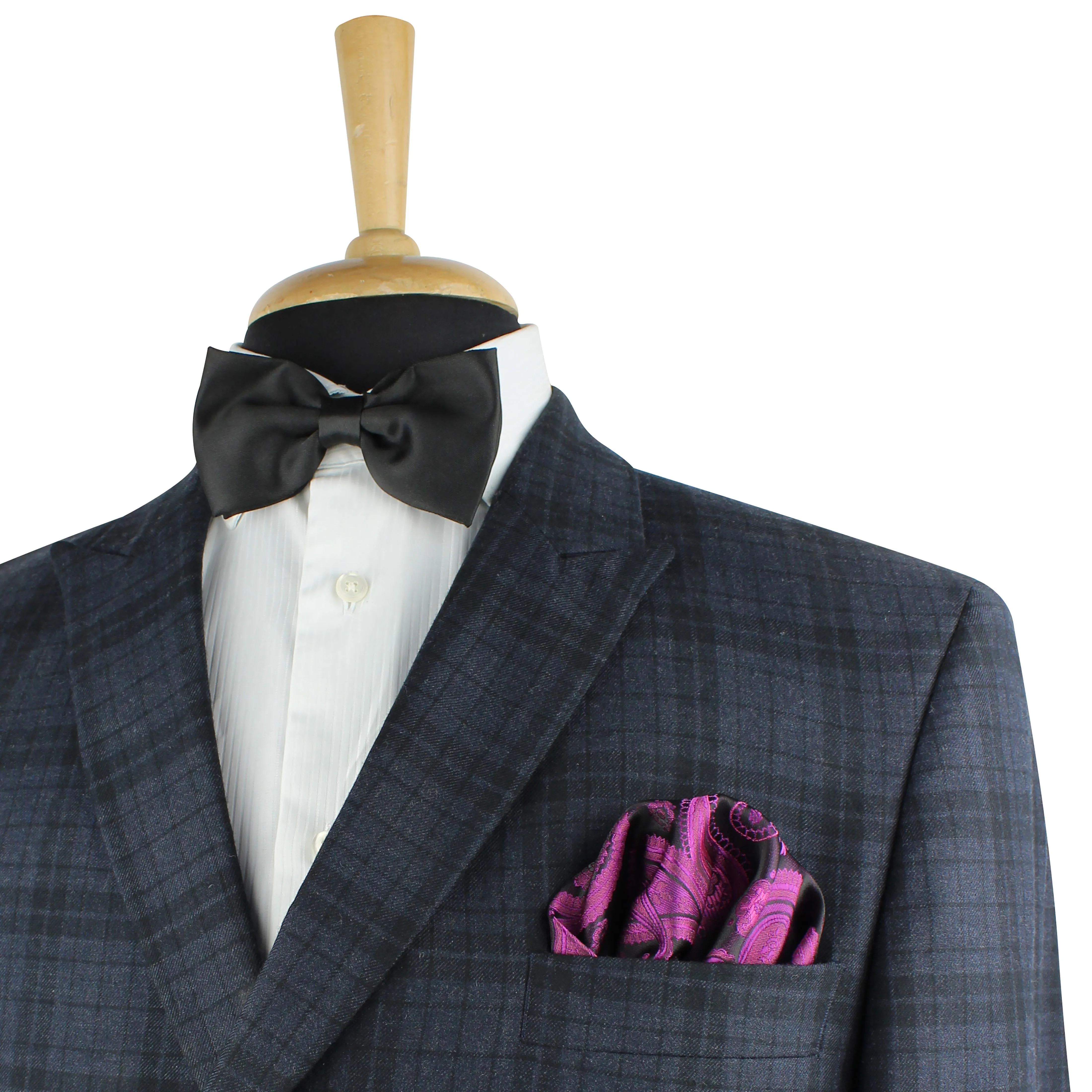 Kovove Pink Paisley Necktie and Pocket Square Gift Box