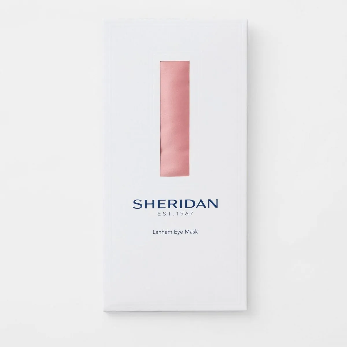 Lanham Silk Eye Mask ROSE PINK by Sheridan