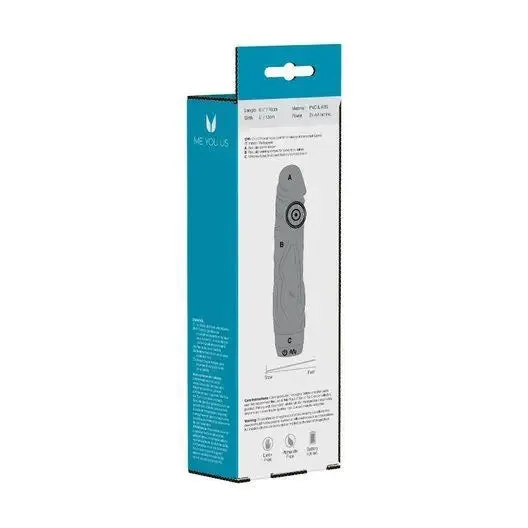 Me you us 6-inch Realistic Feel Pink Dildo Vibrator