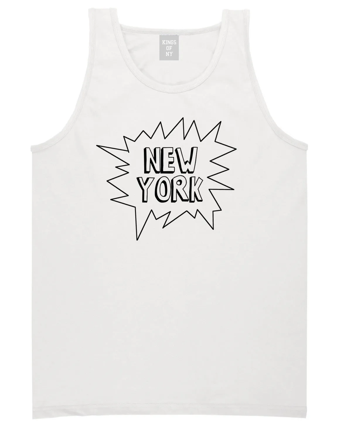 New York Bubble Quote Tank Top