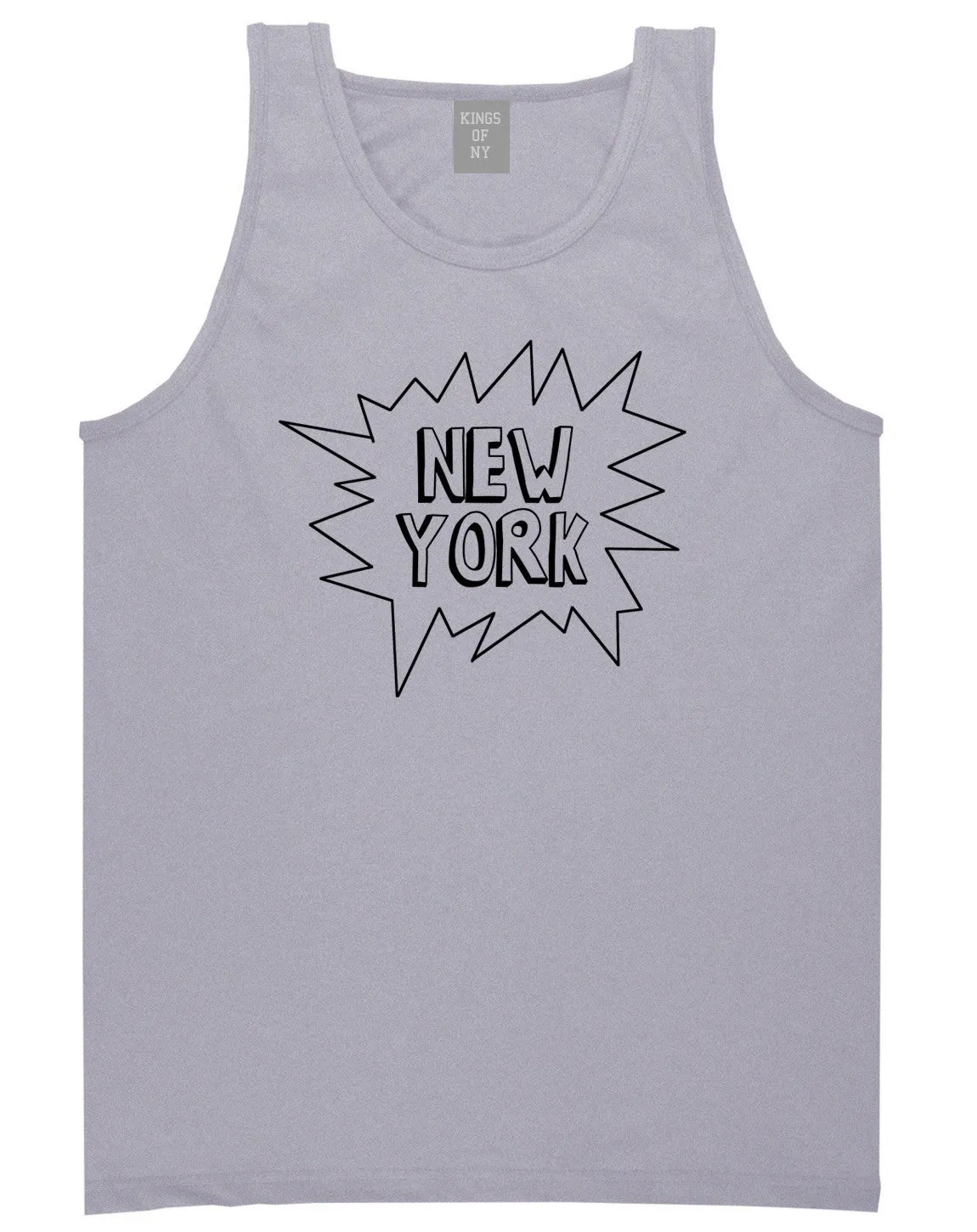 New York Bubble Quote Tank Top