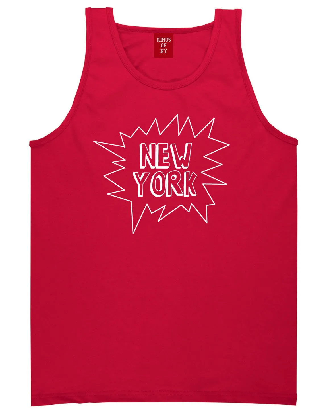 New York Bubble Quote Tank Top