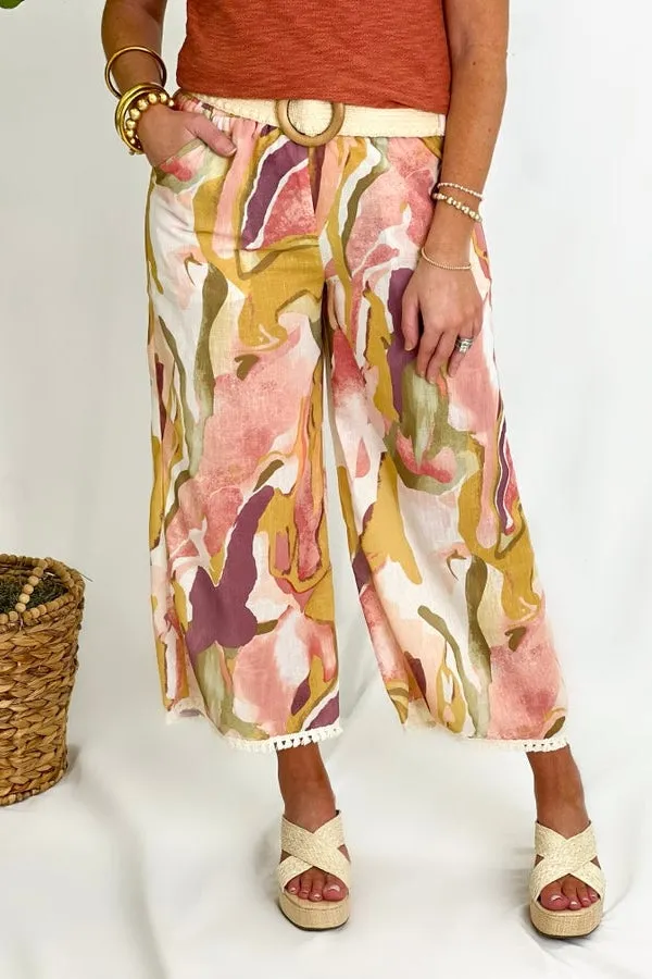 Peach Combo Pant Set *Final Sale*