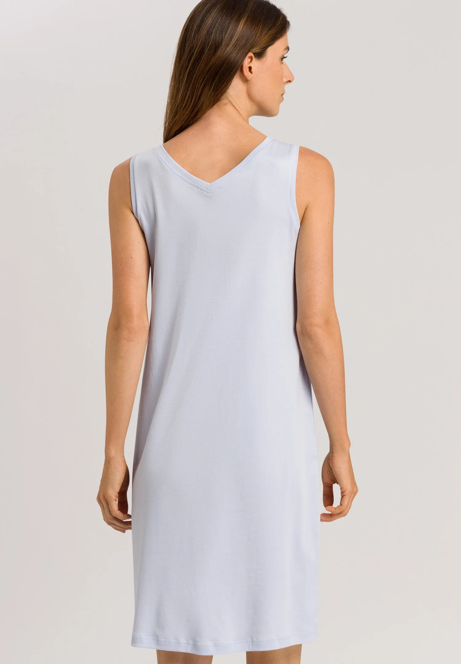 Pure Essence Cotton Tank Nightgown | Blue Glow 77946-511
