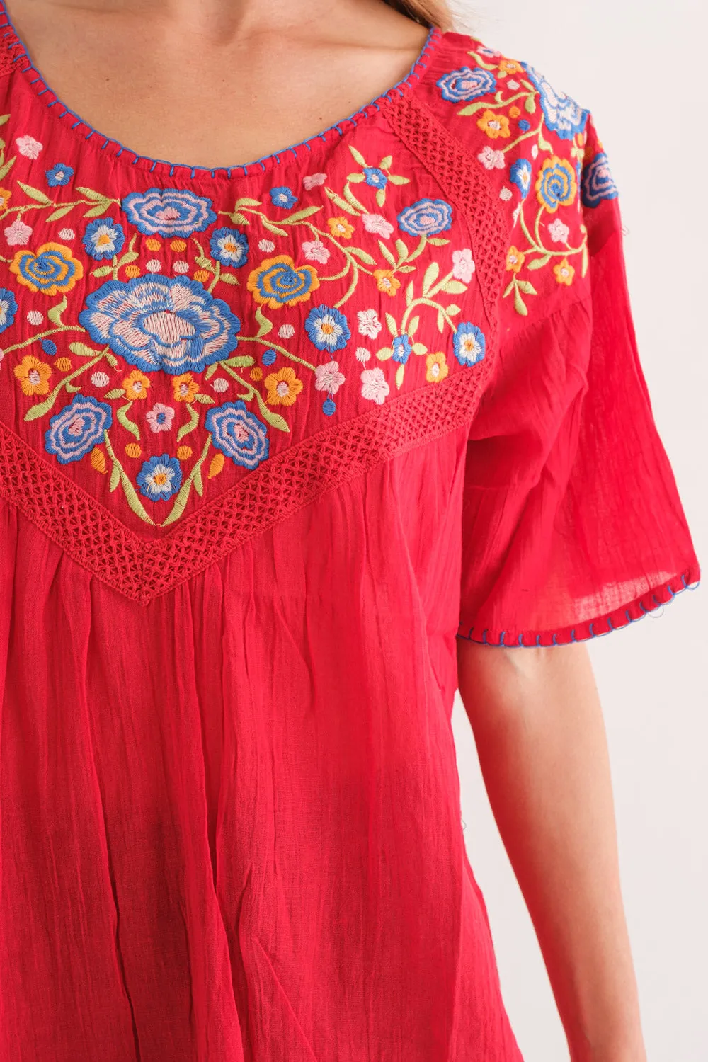 RAJ CIARA RED TOP