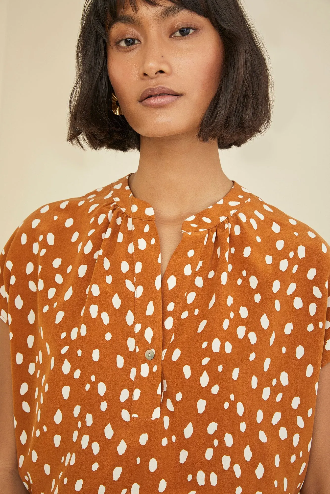 Renata Silk Blouse