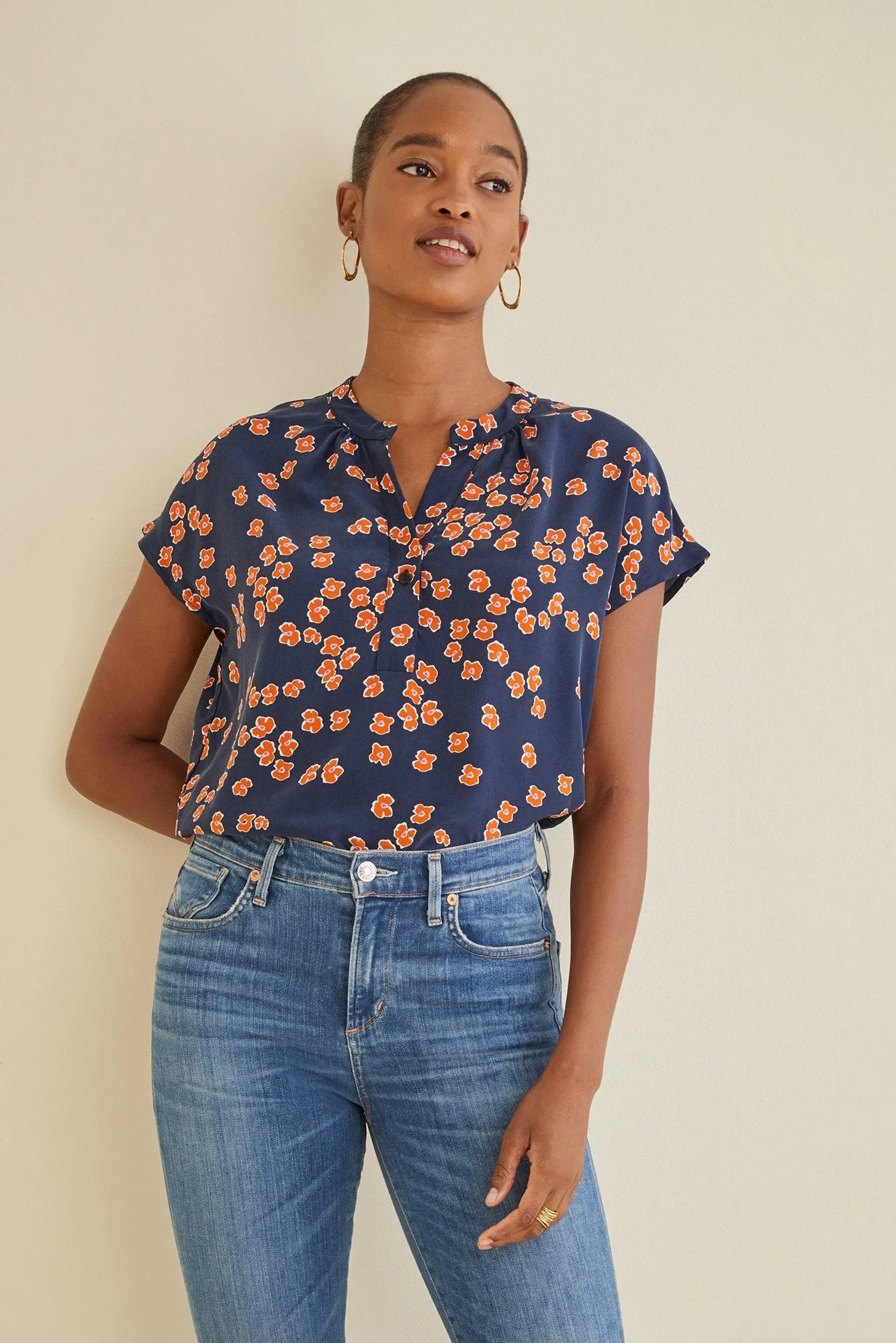 Renata Silk Blouse