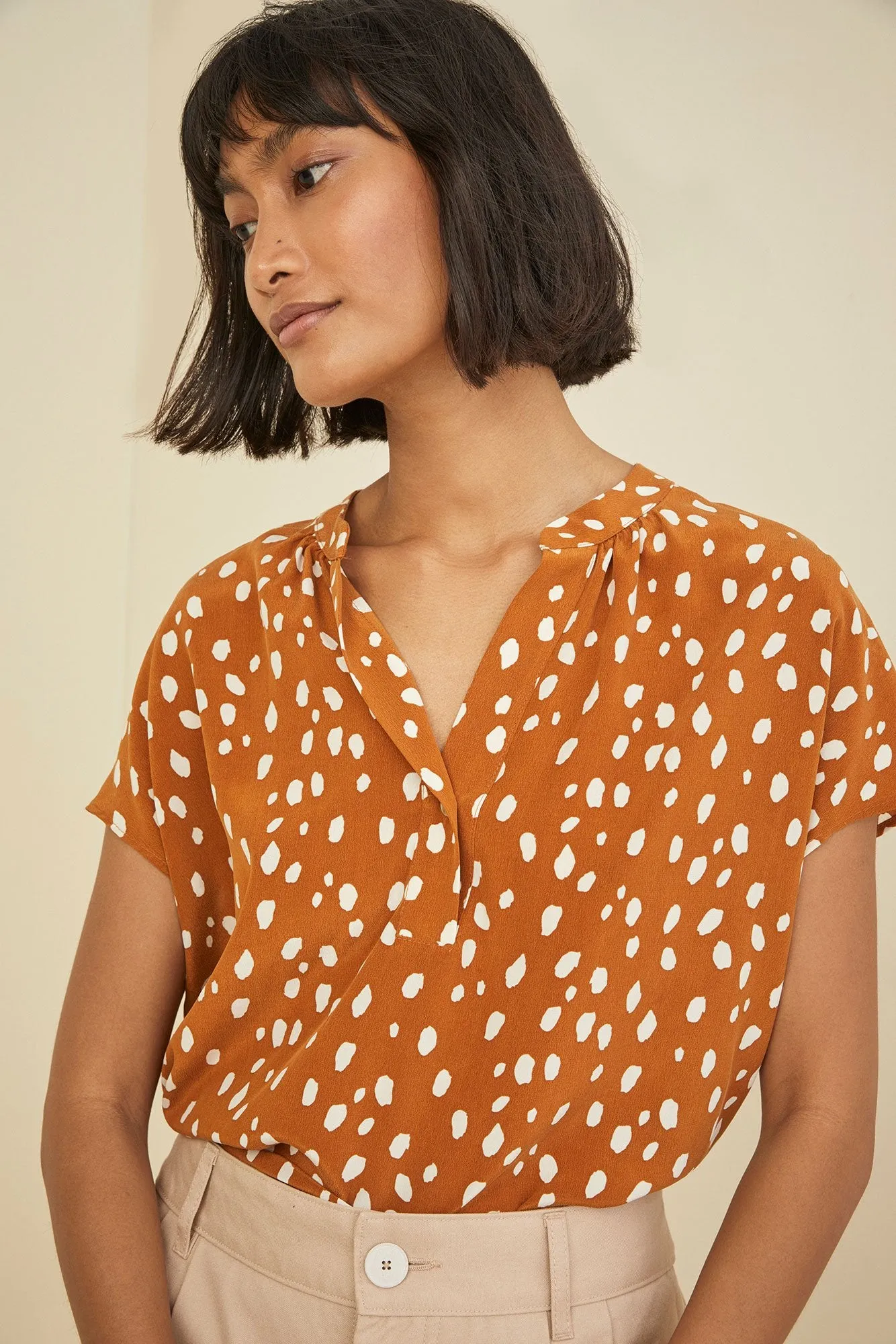 Renata Silk Blouse