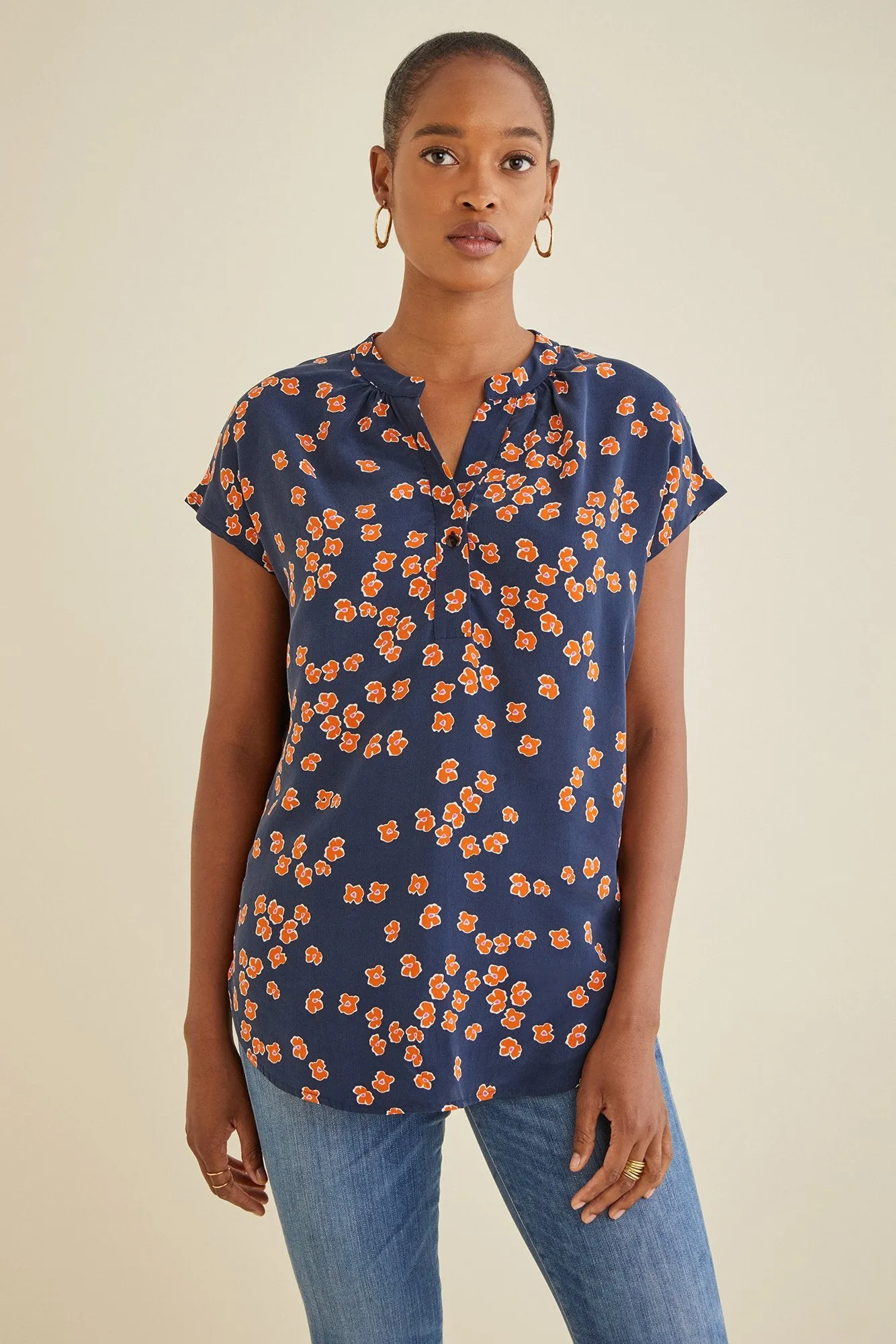 Renata Silk Blouse