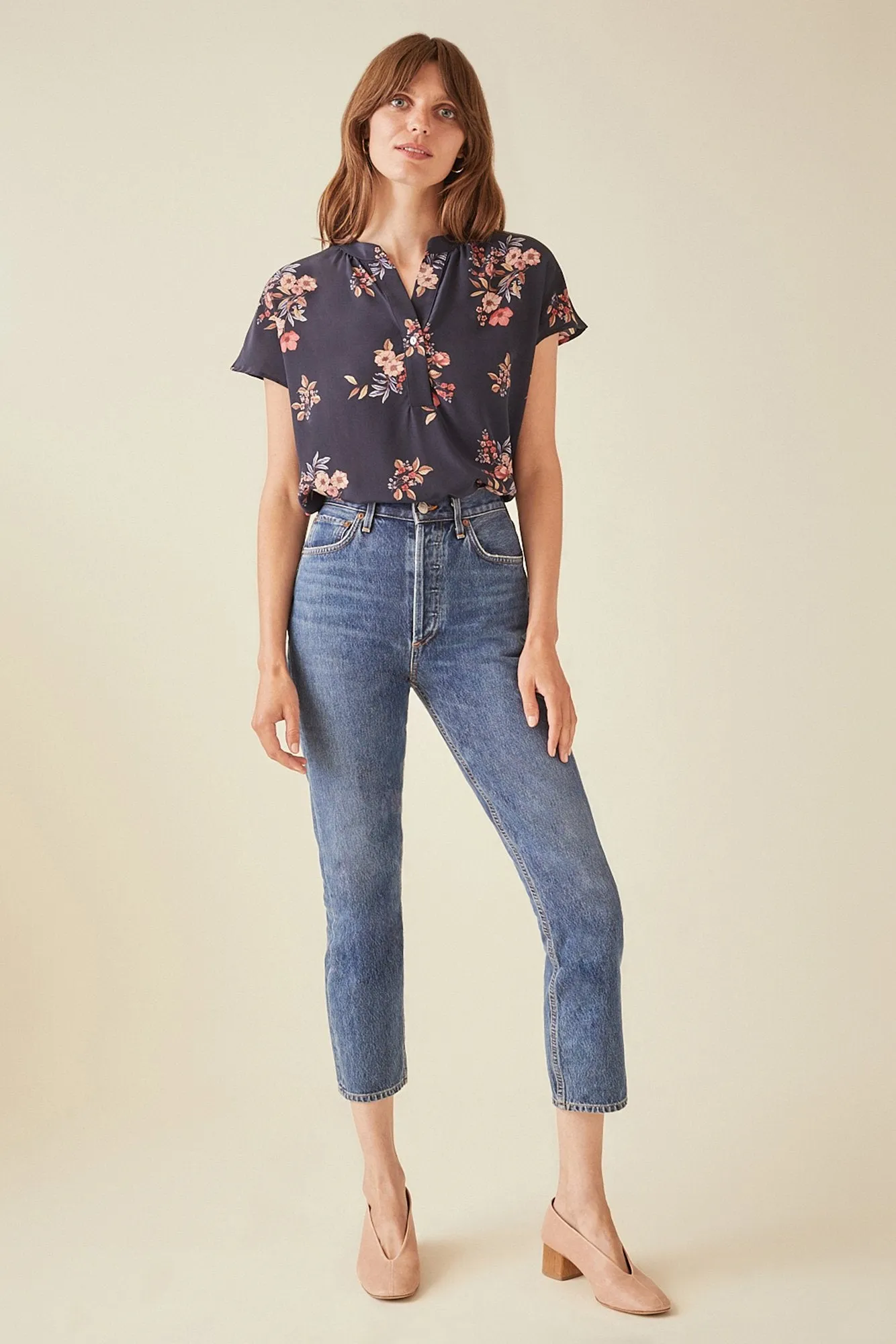 Renata Silk Blouse