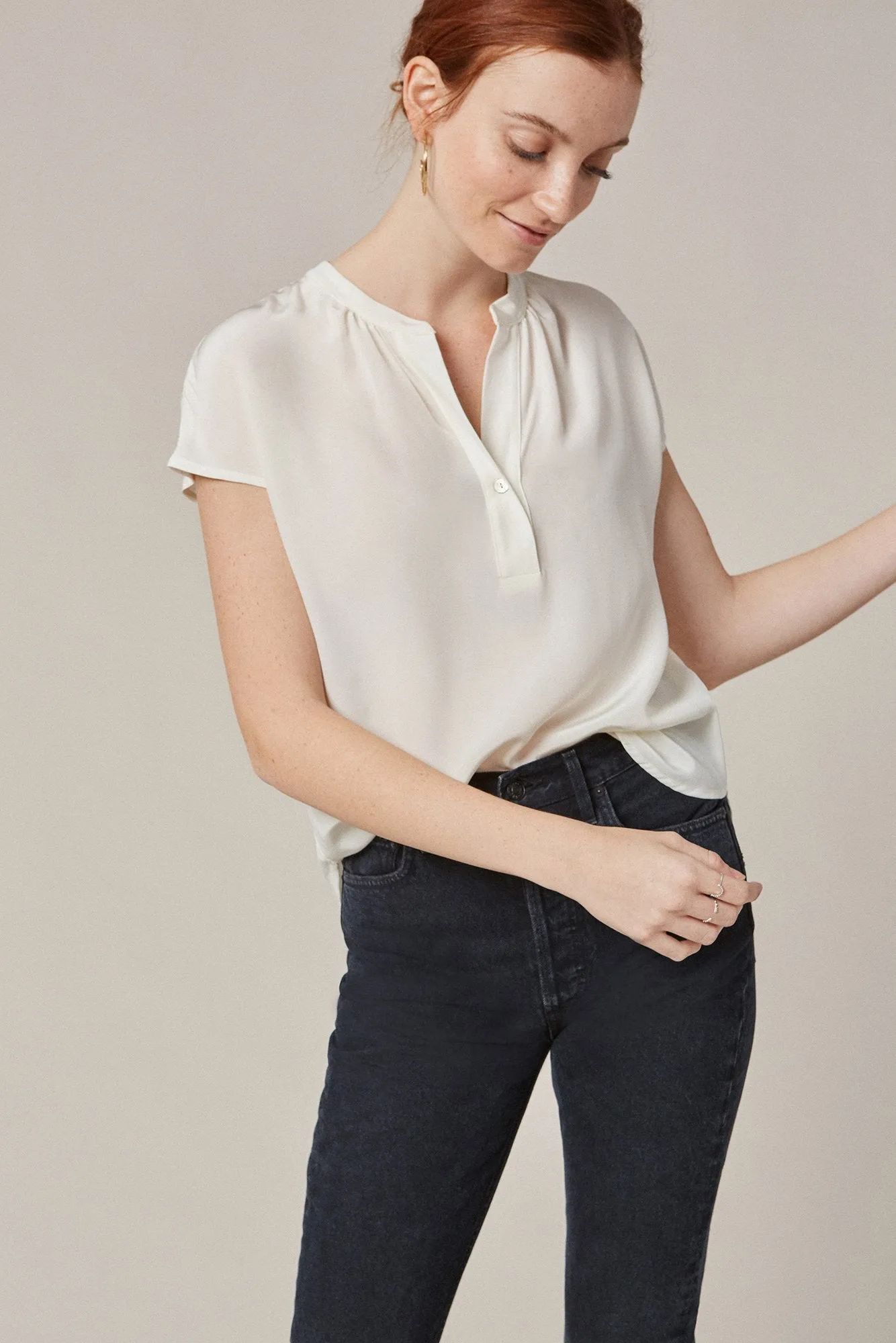 Renata Silk Blouse
