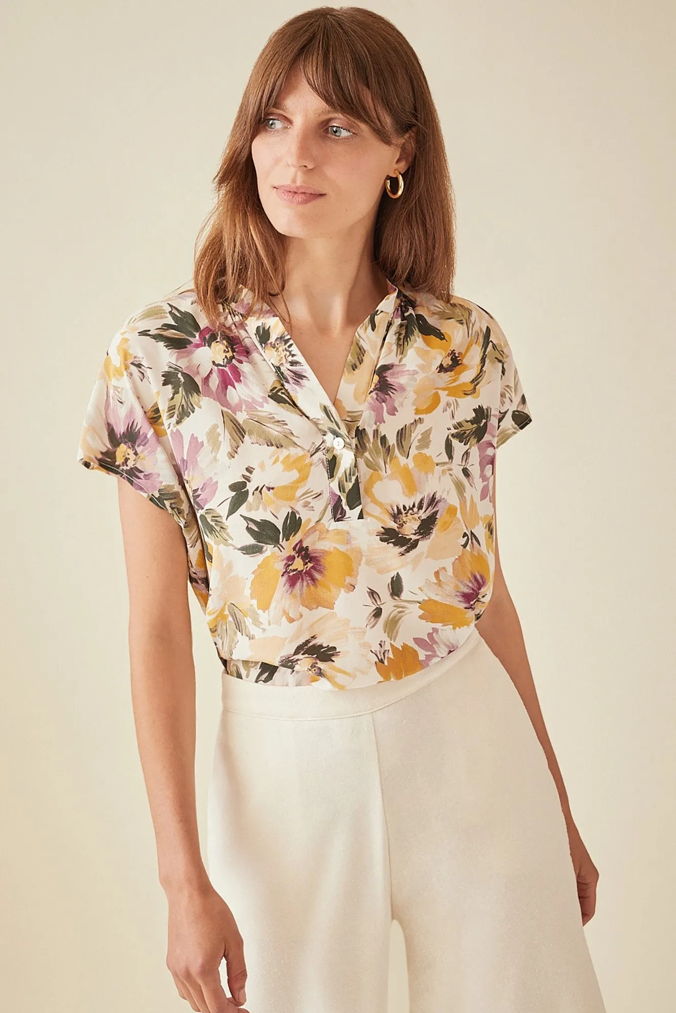 Renata Silk Blouse