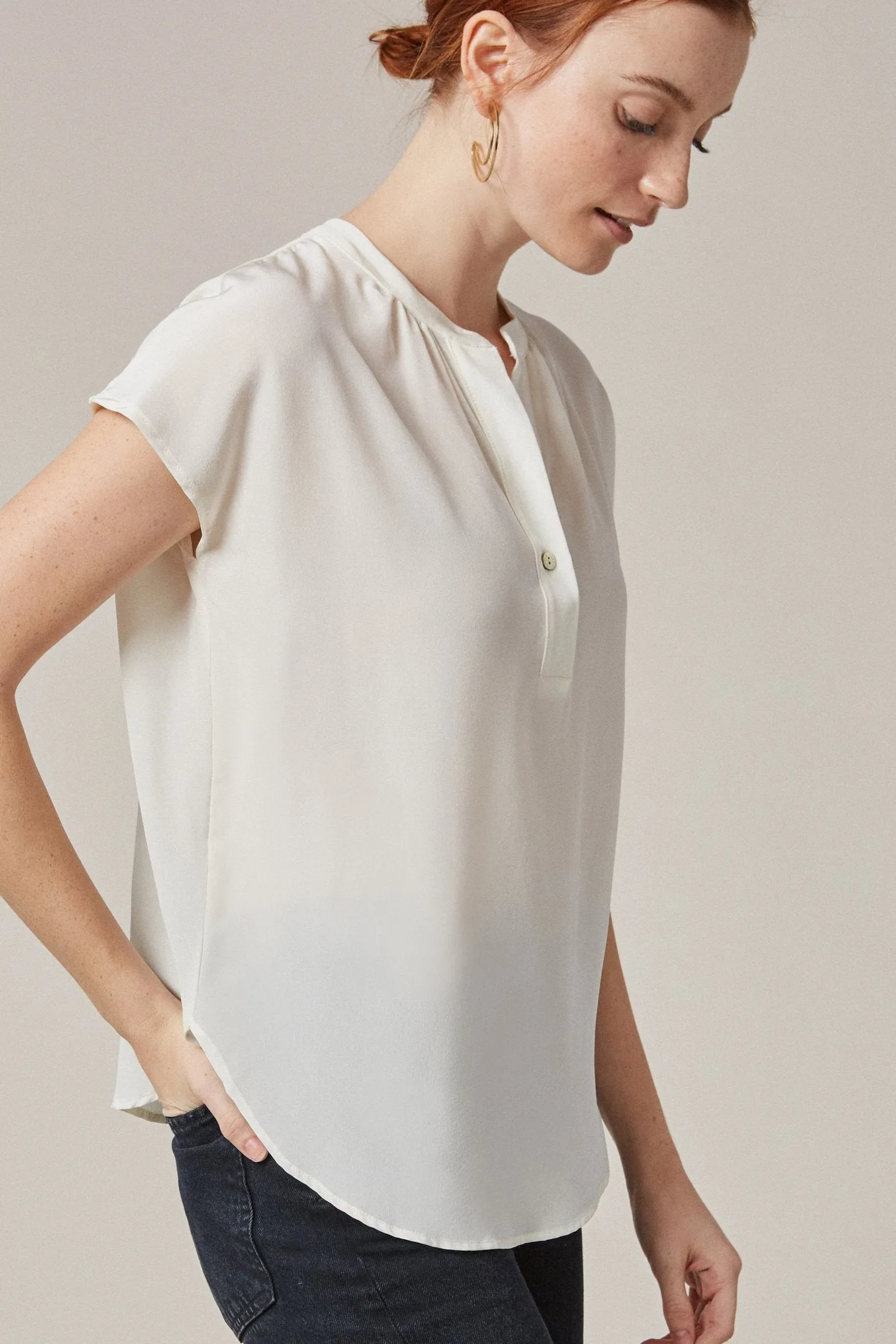 Renata Silk Blouse