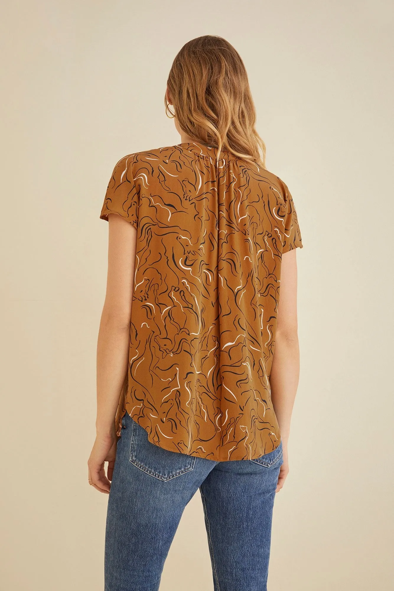 Renata Silk Blouse