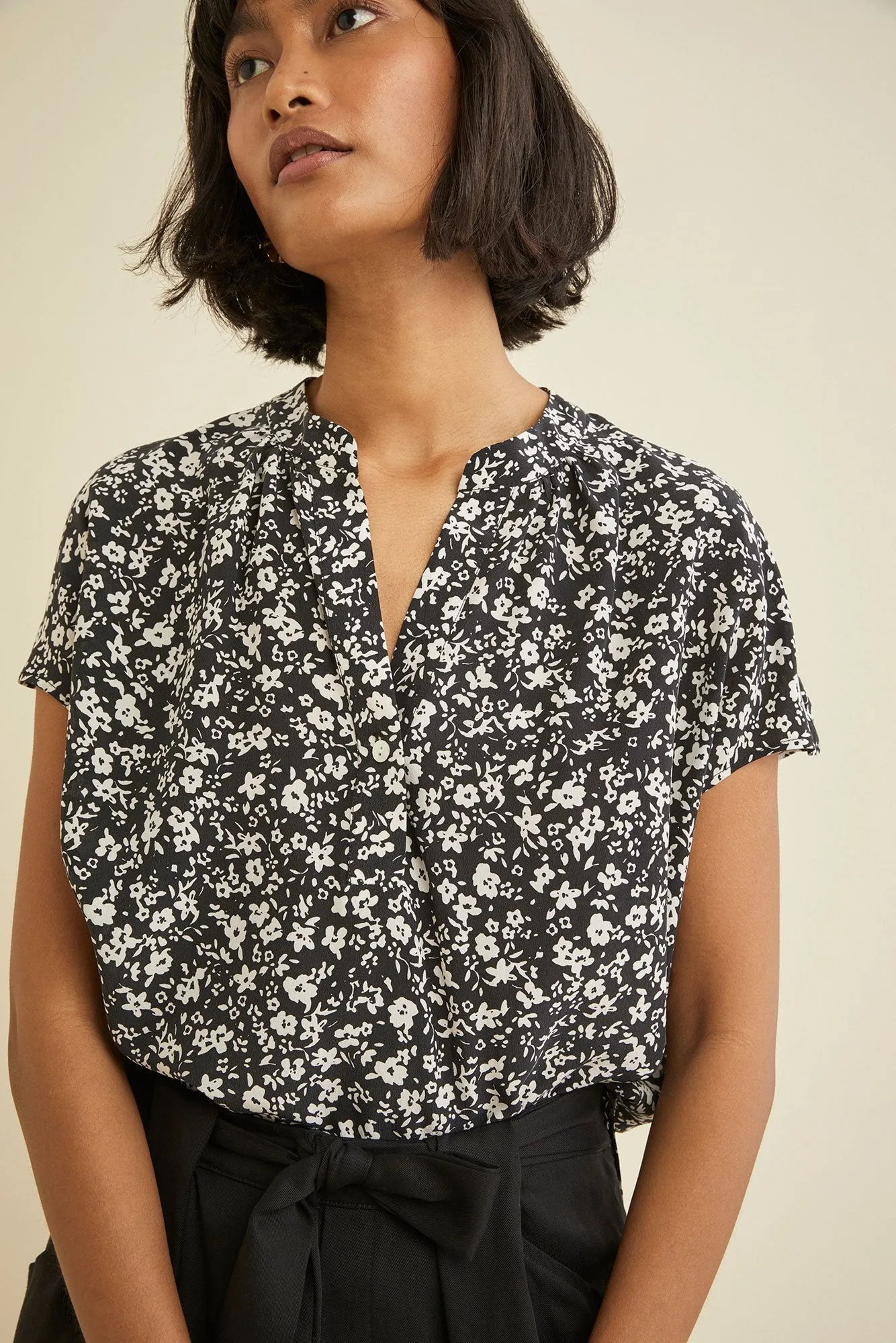 Renata Silk Blouse