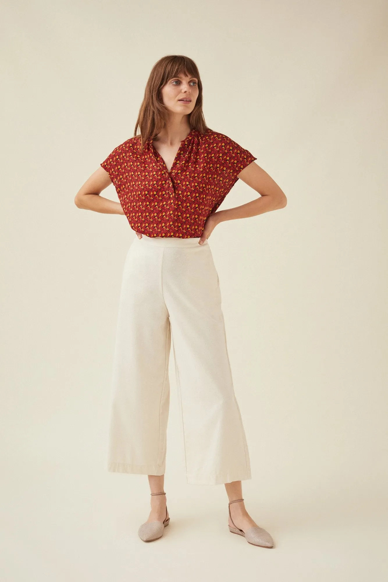 Renata Silk Blouse