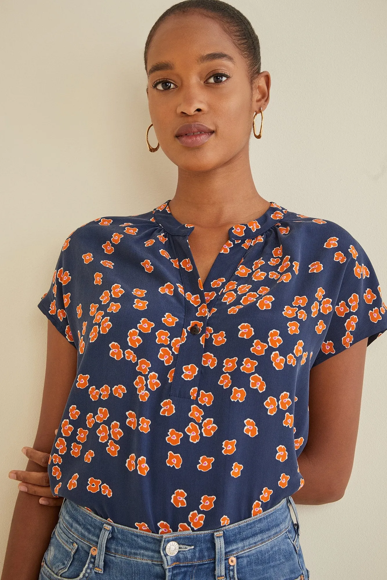 Renata Silk Blouse