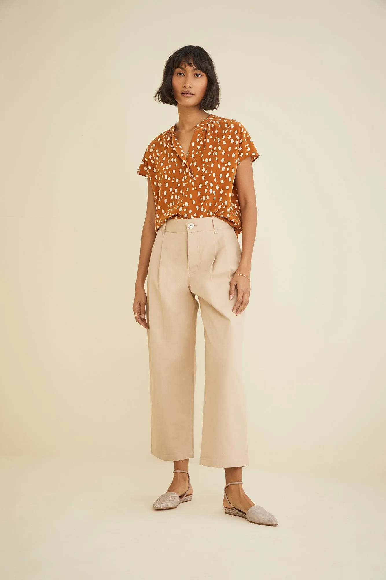 Renata Silk Blouse