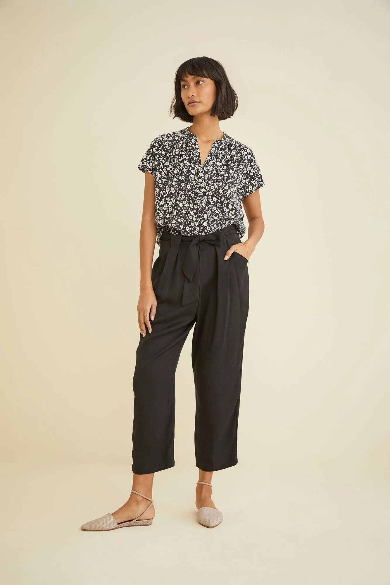 Renata Silk Blouse