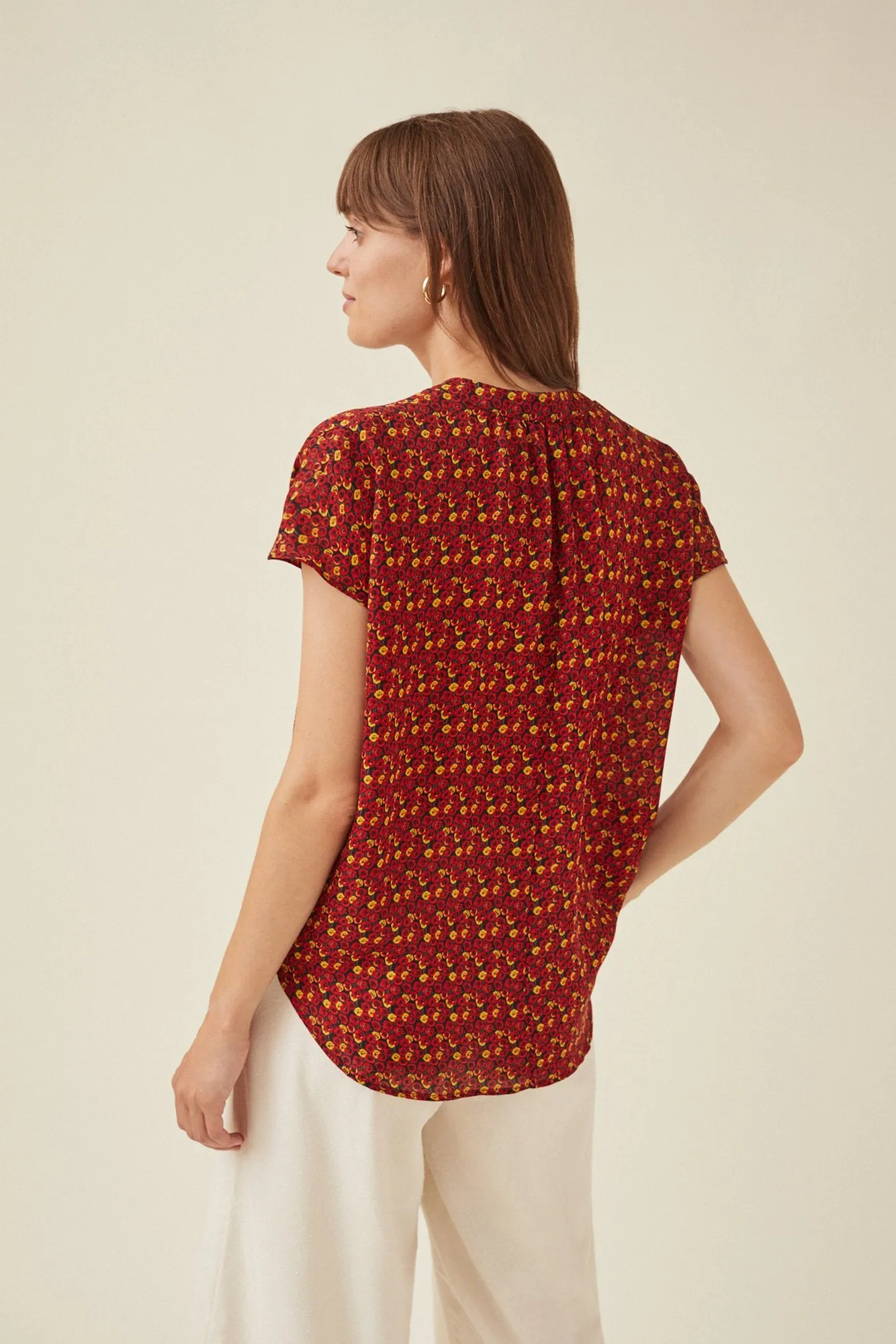 Renata Silk Blouse