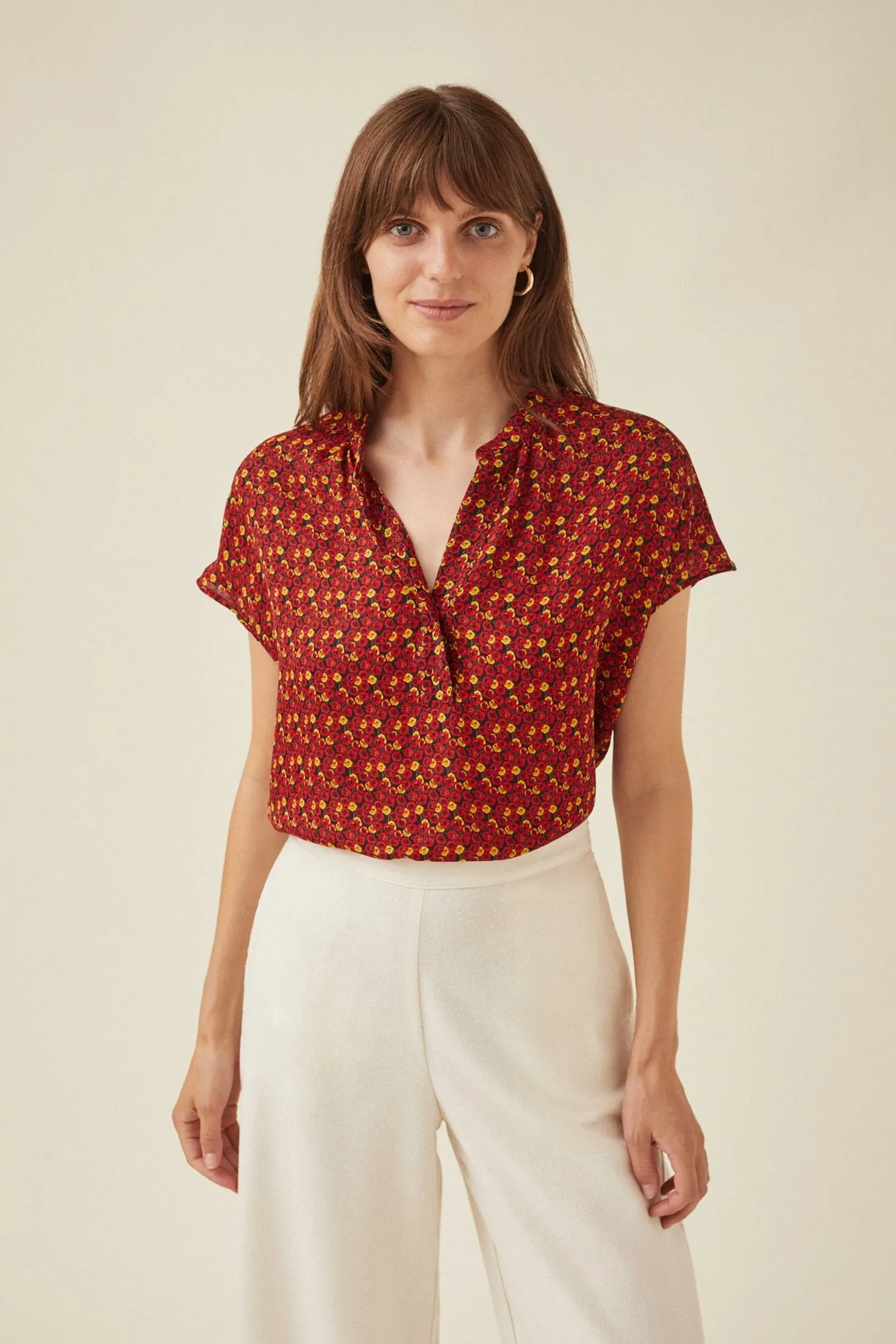 Renata Silk Blouse