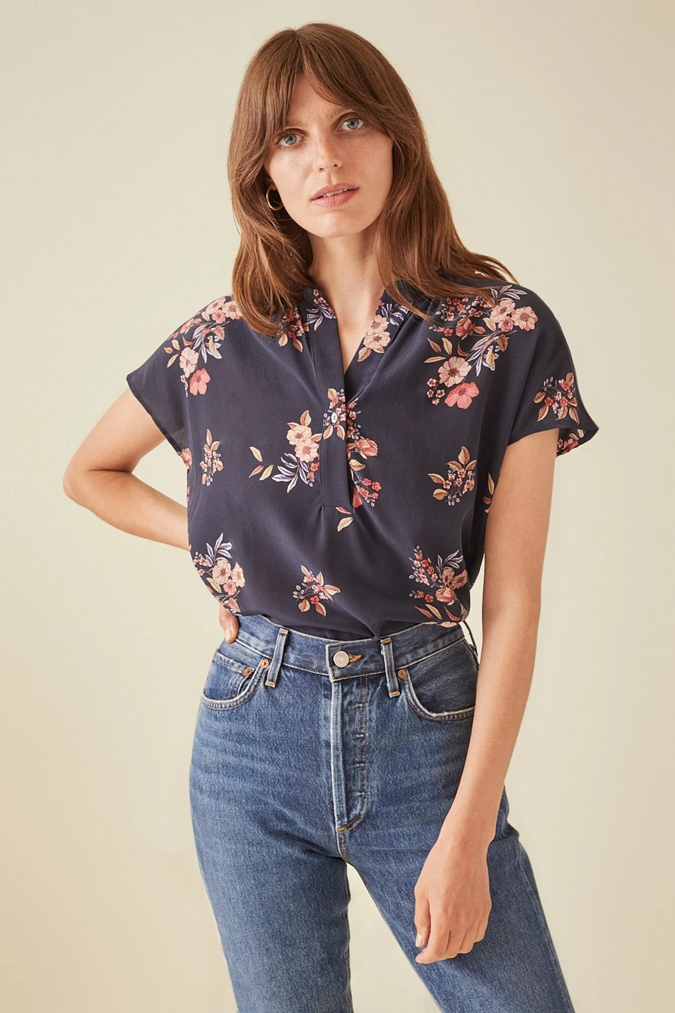 Renata Silk Blouse