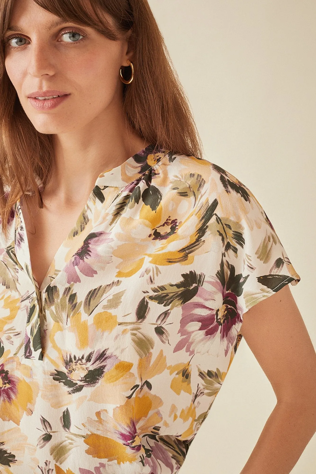 Renata Silk Blouse