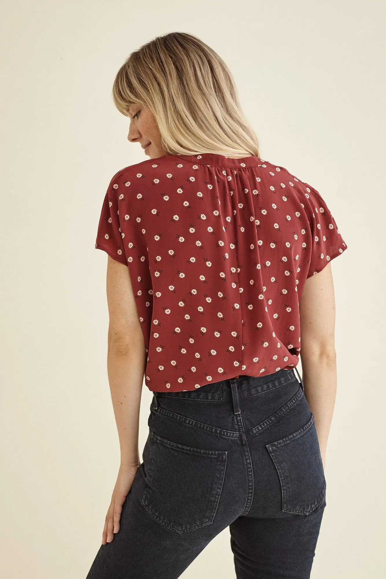 Renata Silk Blouse